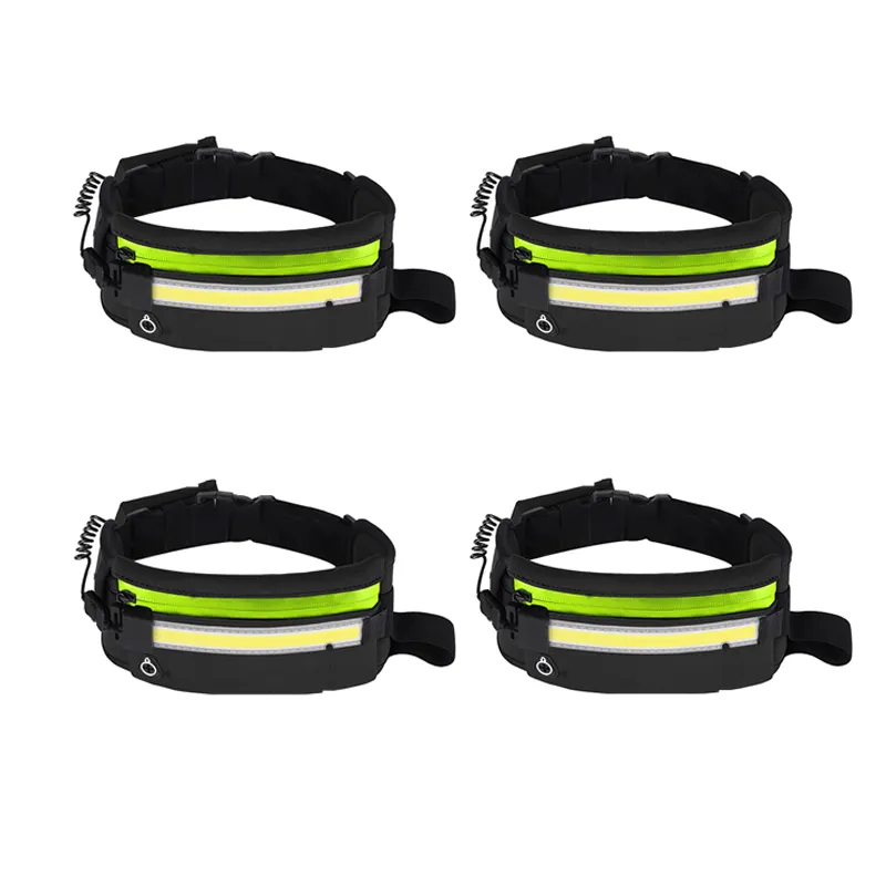 1000 Lumens Waist Light For Running In The Night Red