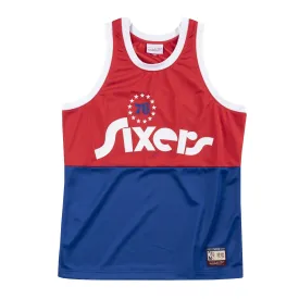 76ers 65 71 Mitchell & Ness Heritage Tank