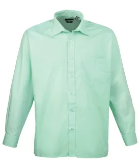 Aqua - Long sleeve poplin shirt