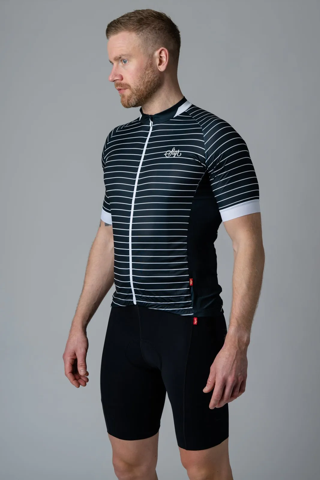 Black Horizon Men's  Cycling Jersey