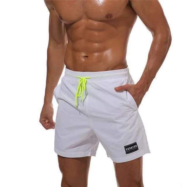 Drawstring Beach Shorts For Men