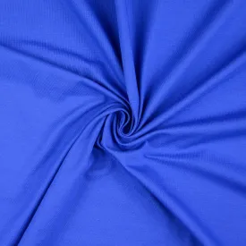 Essential Chic Royal Blue Plain Cotton Jersey Fabric