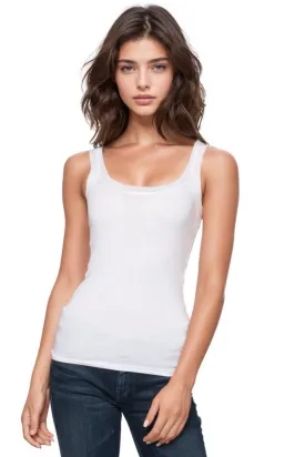 Everyday Jersey Knit Cami with Mesh Trim