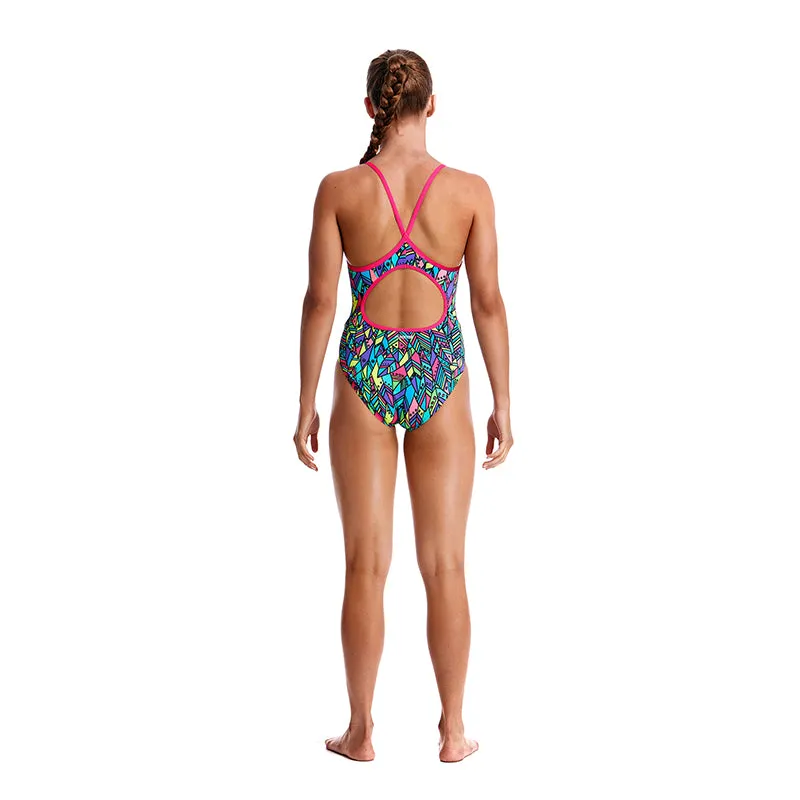 Funkita - Feather Fiesta - Girls Diamond Back One Piece