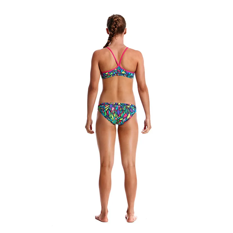 Funkita - Feather Fiesta - Girls Racerback Two Piece