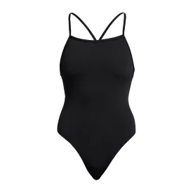 FUNKITA Still Black Tie Me Tight One Piece Swimsuit