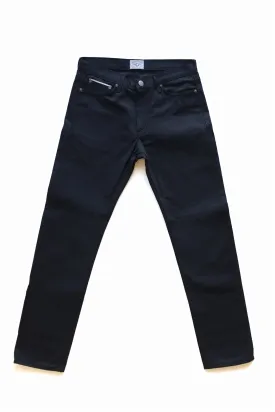 Japanese Jet Black | Slim Straight Selvedge Denim