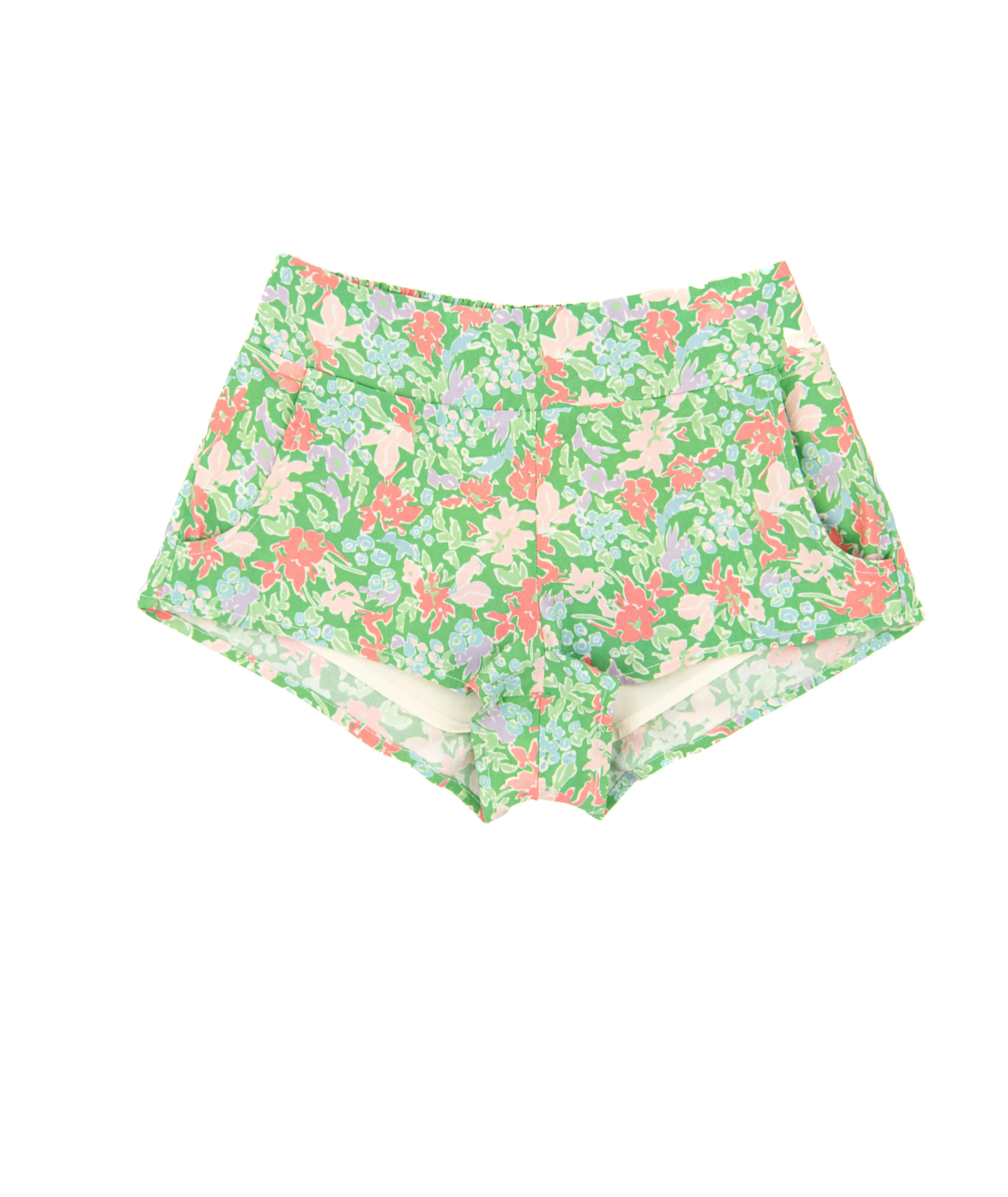 Katie J NYC Girls Preppy Floral Tilly Shorts