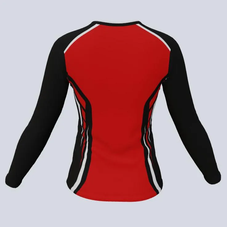 Ladies Long Sleeve Borg Jersey