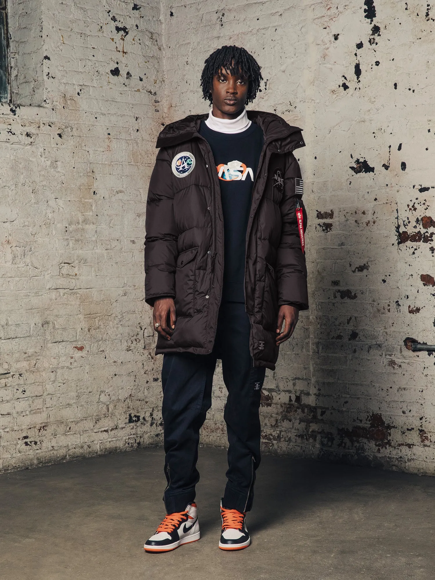 MAN ON THE MOON N-3B QUILTED PARKA