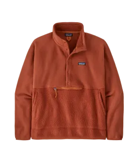 Men's Retro Pile Half-Snap Pullover