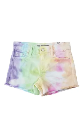 Pastel Tie Dye Shorts