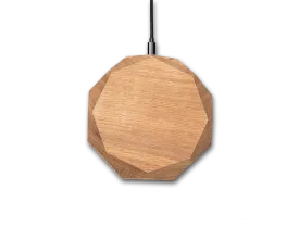 QI Wireless Charging Pad – Oak