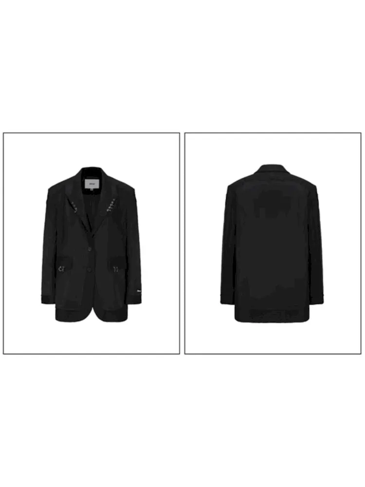 Ring-button trimmed suits【s0000006796】