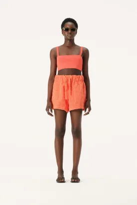 Santoria Towelling Short Clementine