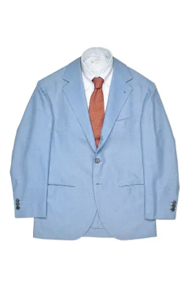 Sartoria Corcos Light Blue Wool Sport Coat Bespoke