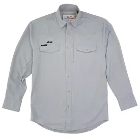 Schaefer RangeTek Button Down Long Sleeve - Charcoal