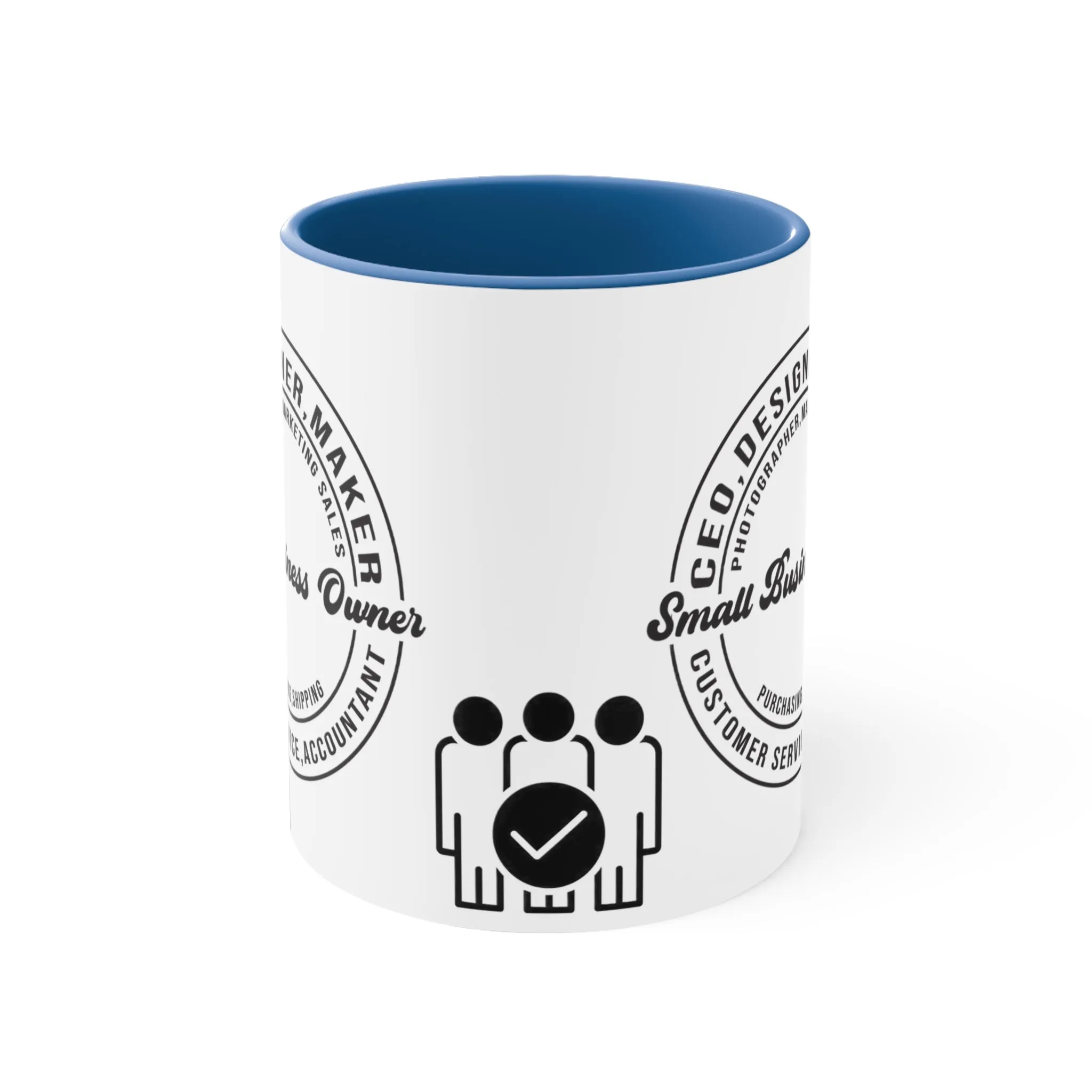 SMALL BUSINESS OWNER MUG - MUGSCITY - Available in Red, Black, Blue, Navy and Pink - Free Shipping