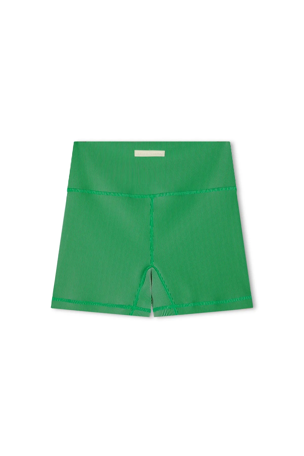 Stripe Rib Short - Parrot Green