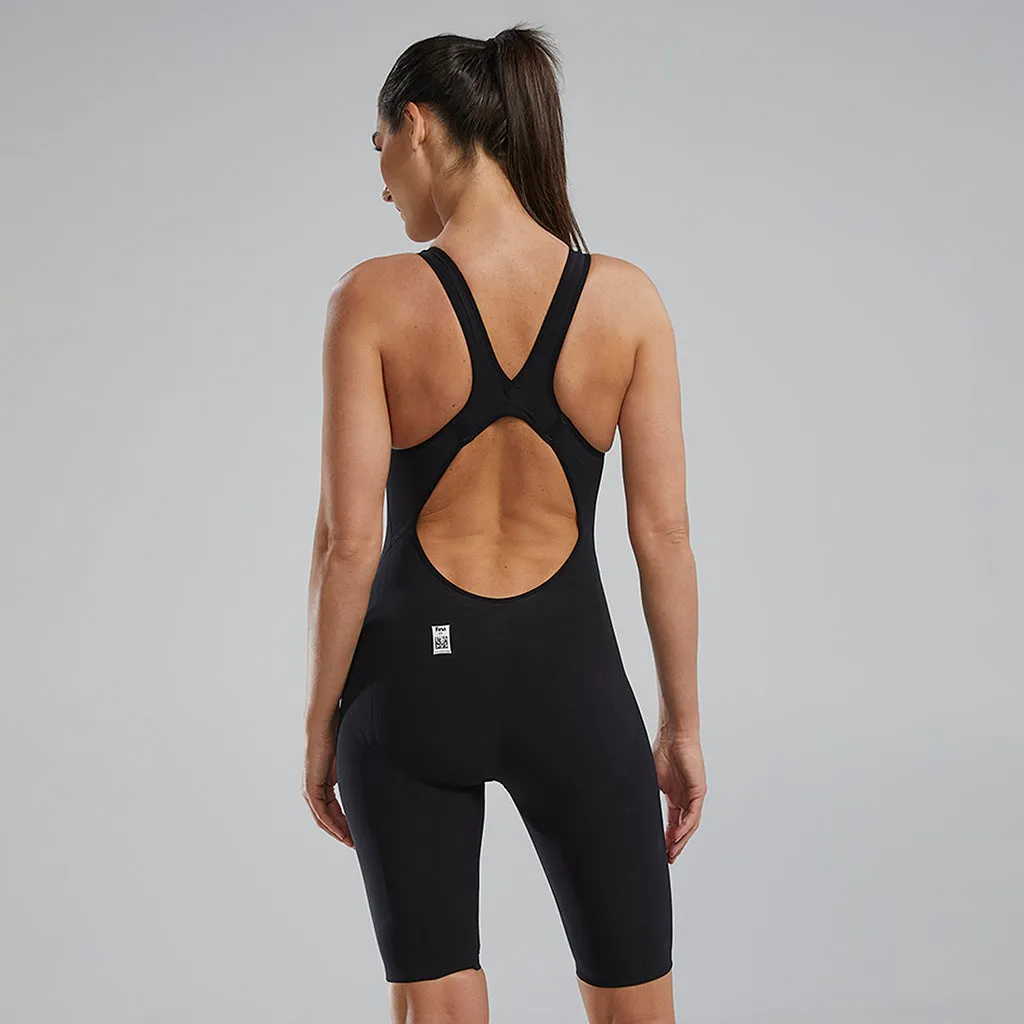 TYR Venzo™ Open Back Swimsuit Black